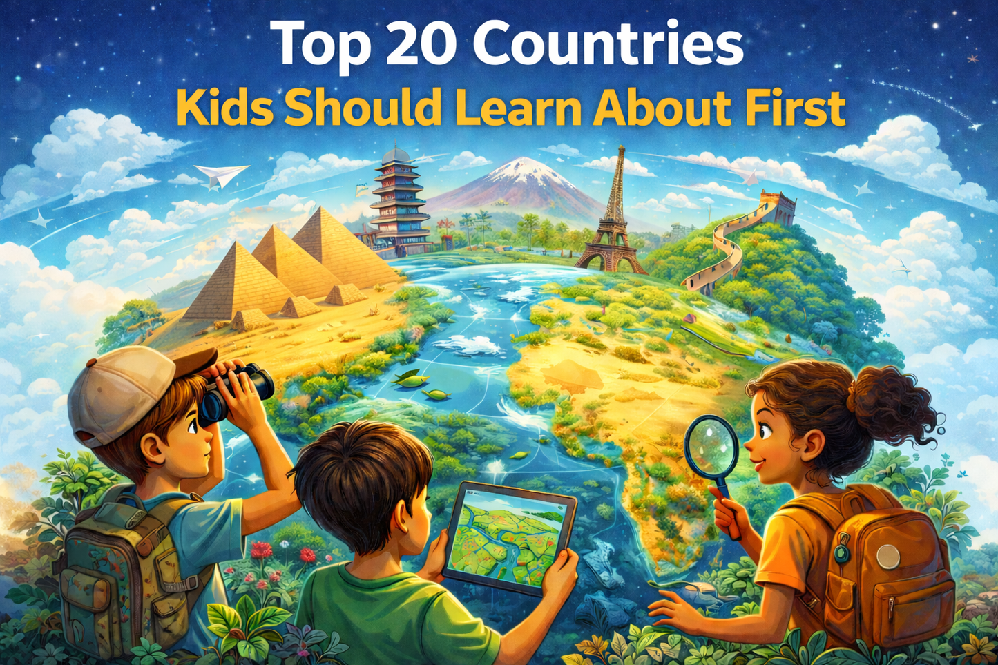 World Explorer Bundle - The Landmark Kids