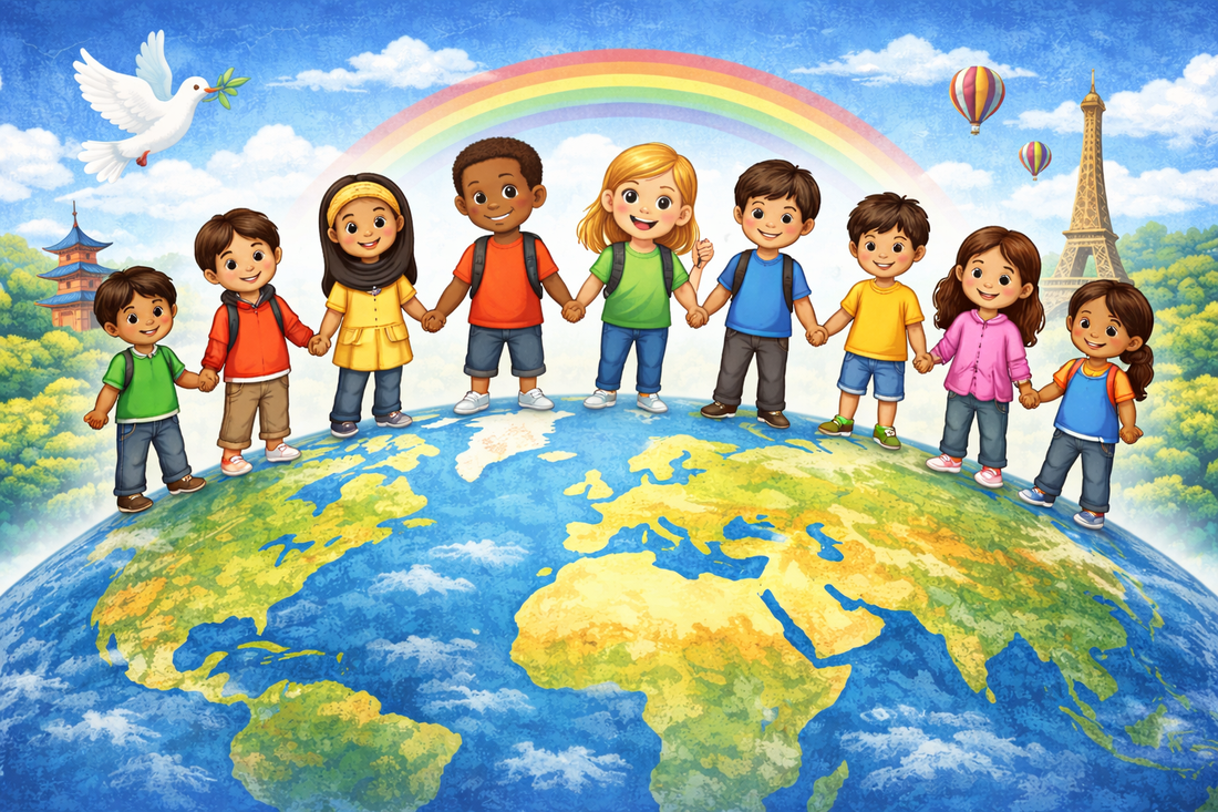 How to Build Global Citizenship Skills in Kids Ages 7–12 - The Landmark Kids